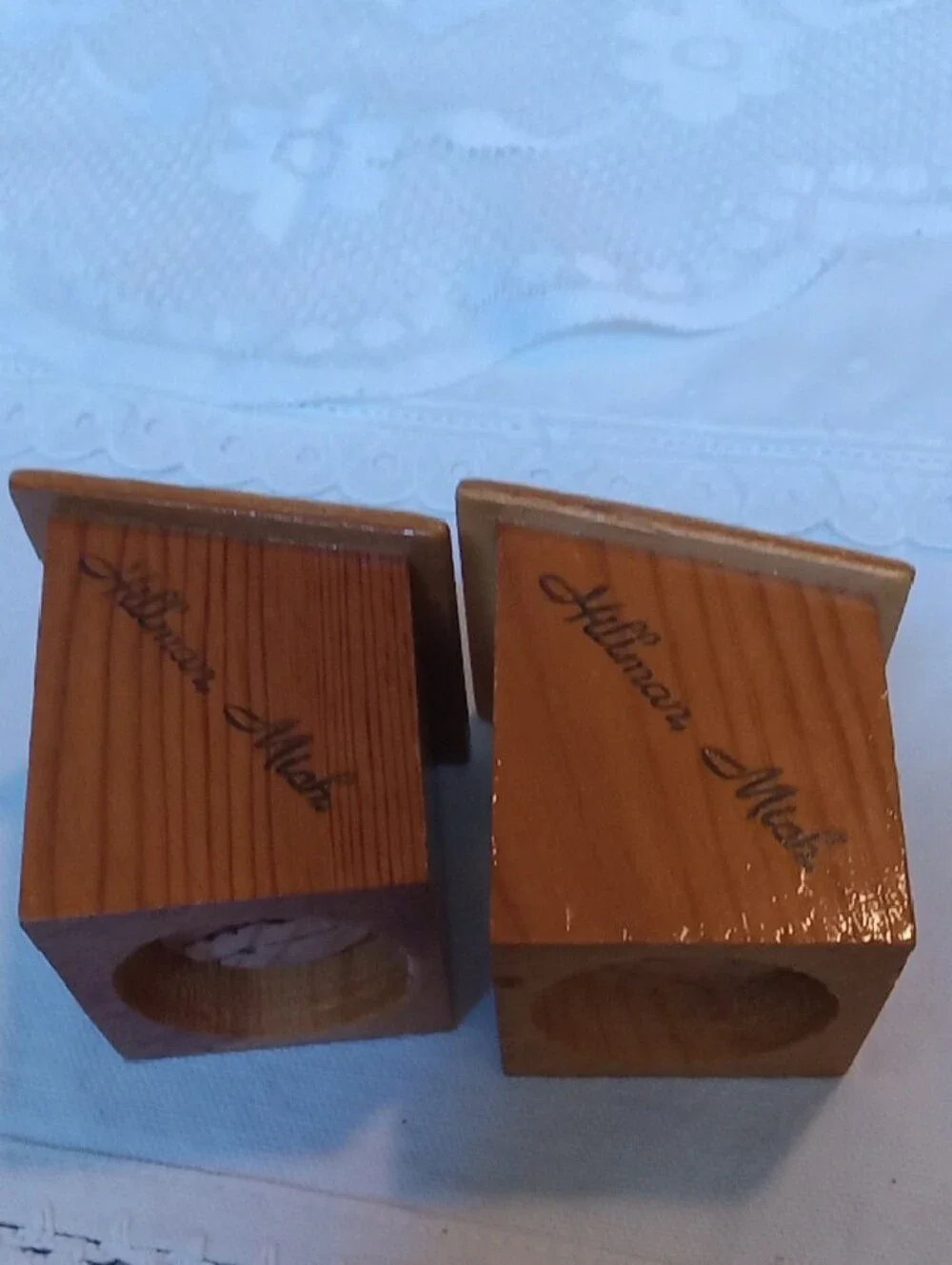 Wooden Outhouse Ma & Pa Salt and Pepper Shakers